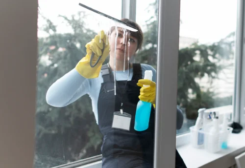 Nettoyage de vitres intérieures et extérieures à Paudy